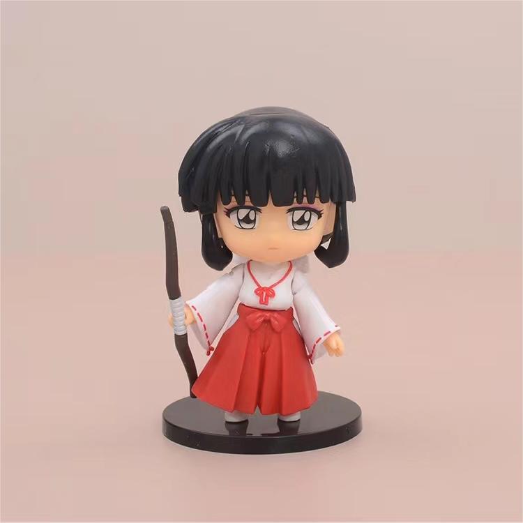 #361 INUYASHA Cute Figure Model Toys 6pcs