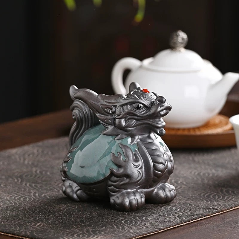 Lucky Dragon Turtle Tea Pet