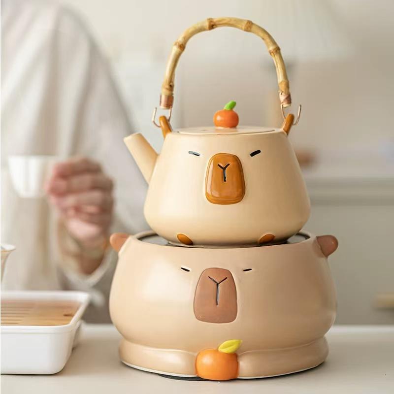 Capybara Electric Tea Stove Set