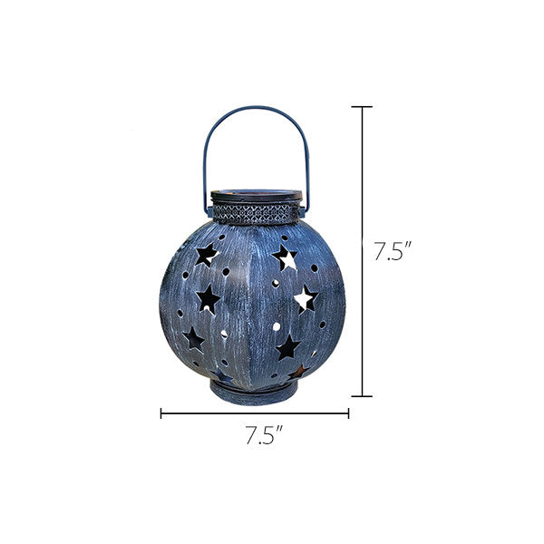 #S20 Star Solar Powered Metal Lamp