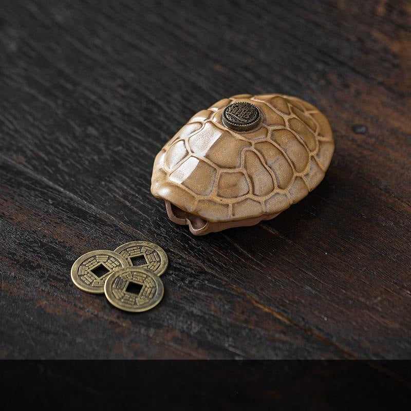Ceramic Turtle Tea Pet