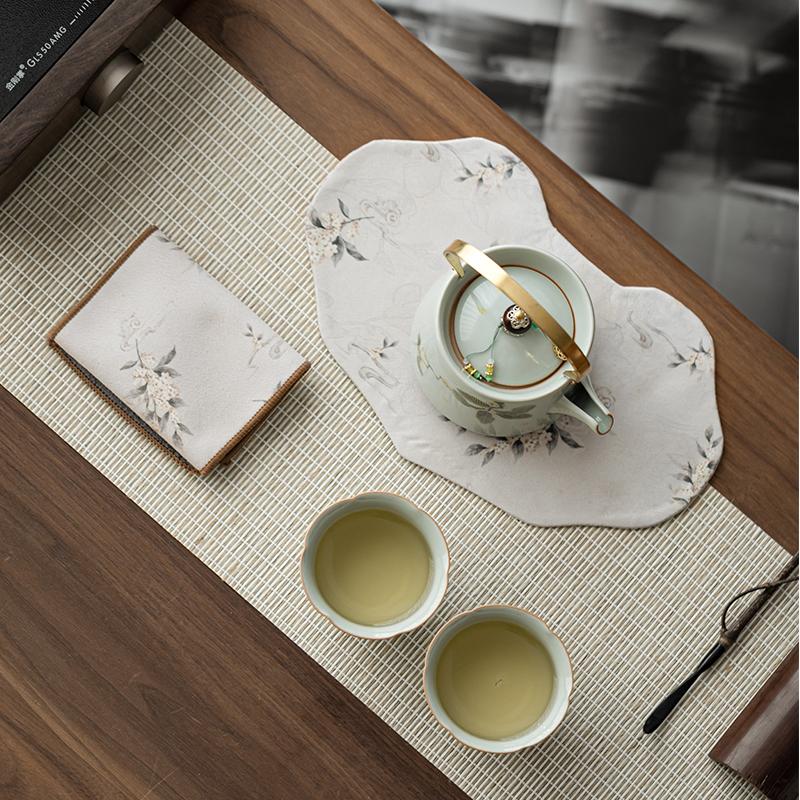 Hand-Painted Chinese Teapot Set
