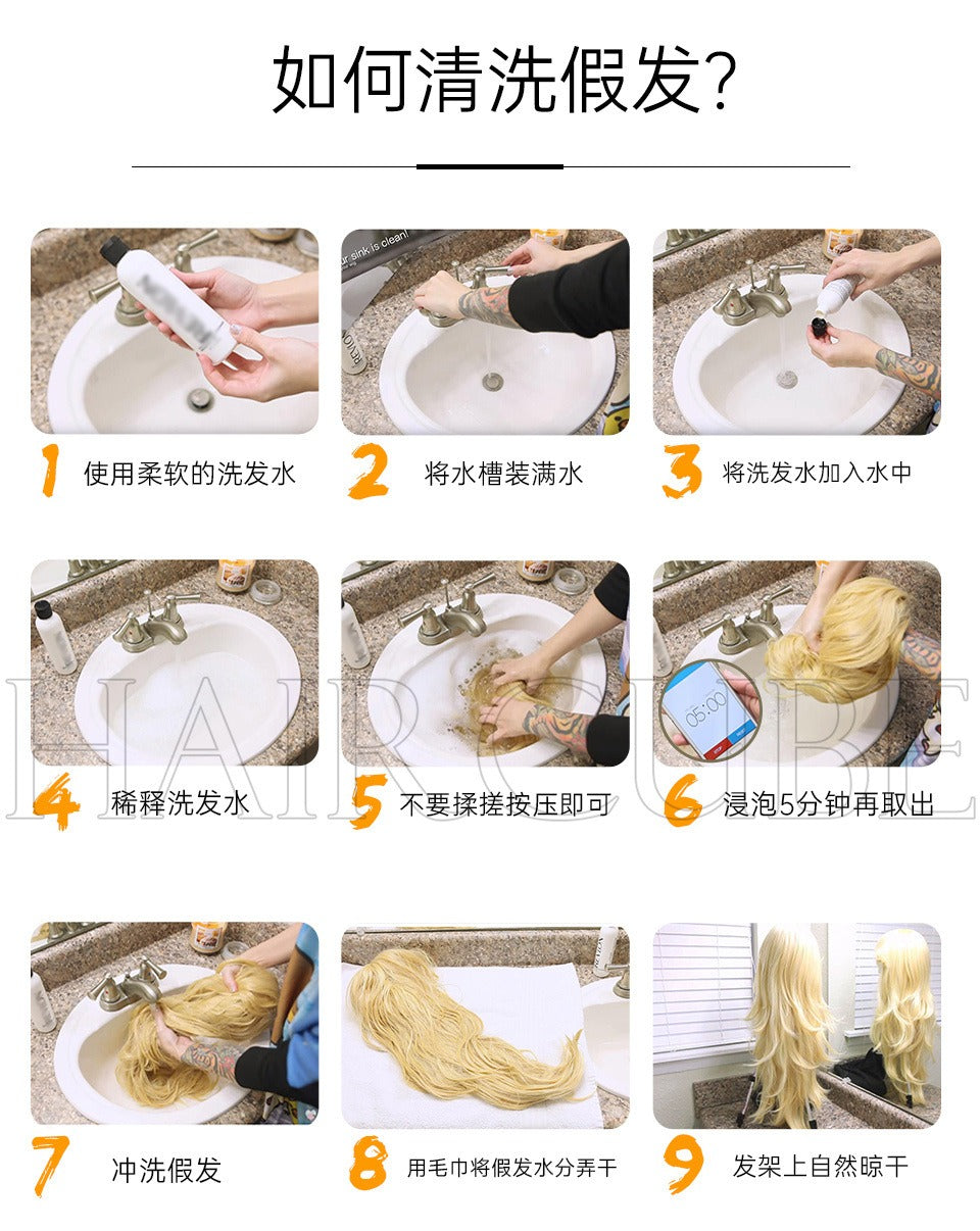 Luxurious Natural Look  Comfortable Fit Long Wigs