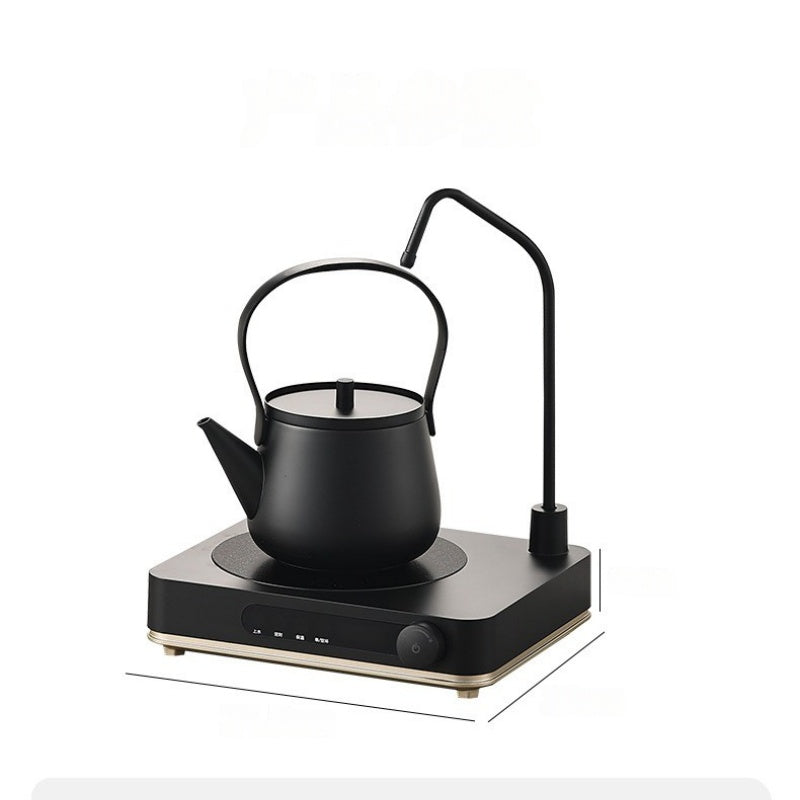 An Automatic Water Filling Electric Tea Stove and Tea Pot Set