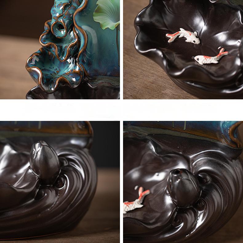 Ceramic Lotus Incense