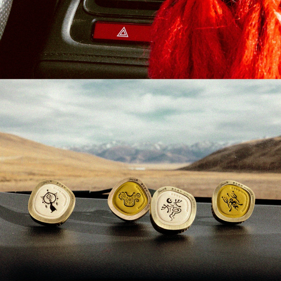 Wandering Life Totem Car Air Freshener Light Scent Vent Clip Aromatherapy