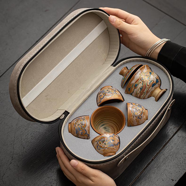 Dunhuang Hand-crafted Tea Set