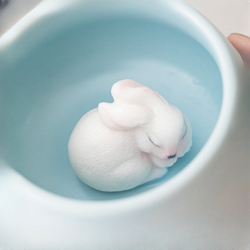 The Charm And Elegance Of Ru Kiln Little Rabbit Teacup Set