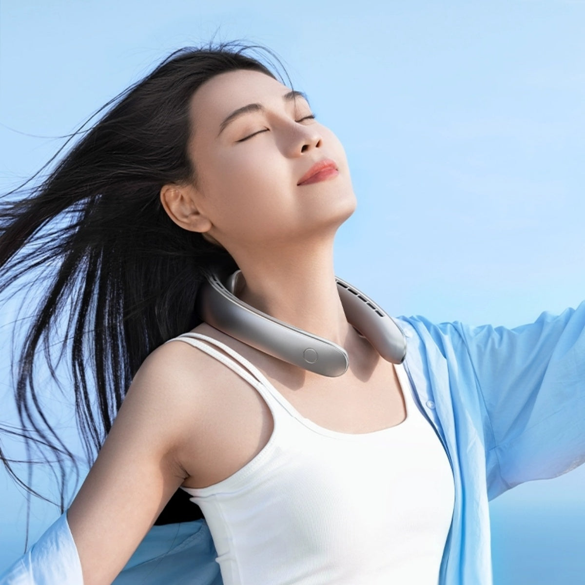 #C10 Summer Cooling Neck Fan