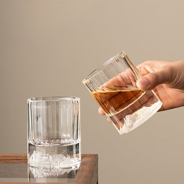 The Exquisite K9 3D Relief Crystal Wolf Head Glass Cup
