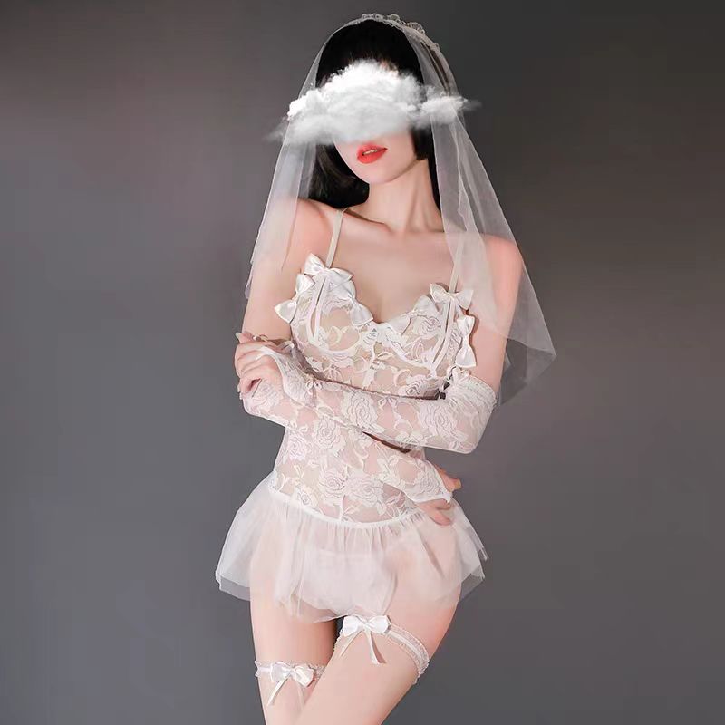 #223 Avidlove Women Lingerie Plus Size Satin Lace Chemise Nightgown Sexy Full Slips Sleepwear