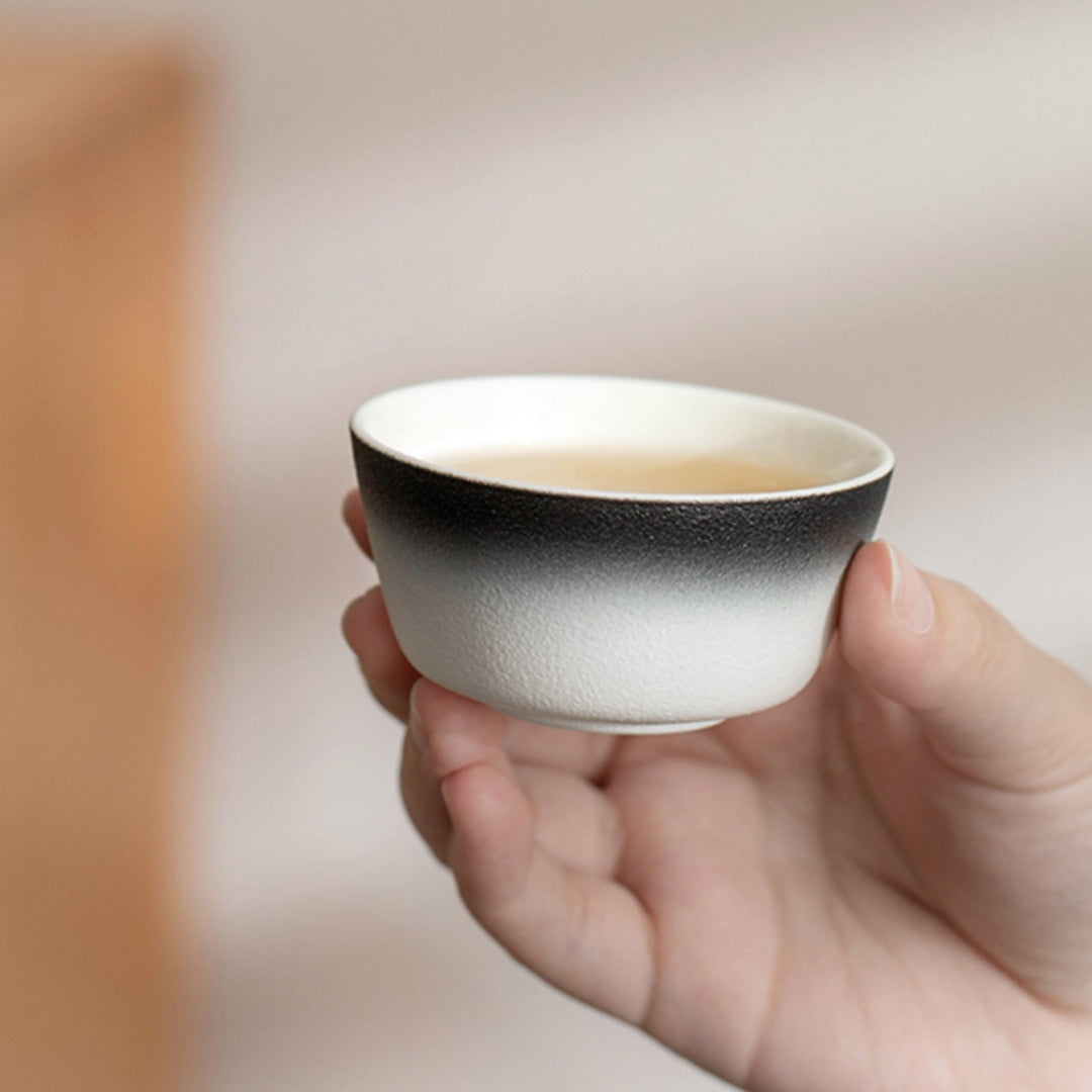 Rotating Auto-Brew Teapot(For Tea Balls) - Premium Ceramic Gongfu Tea Maker with 360° Swivel Base