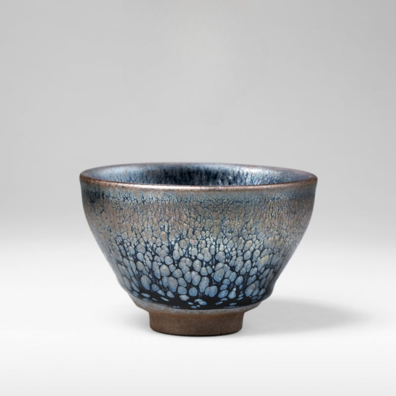 Premium 999 Pure Silver and 24K Gold Gilded Dragon Tea Set