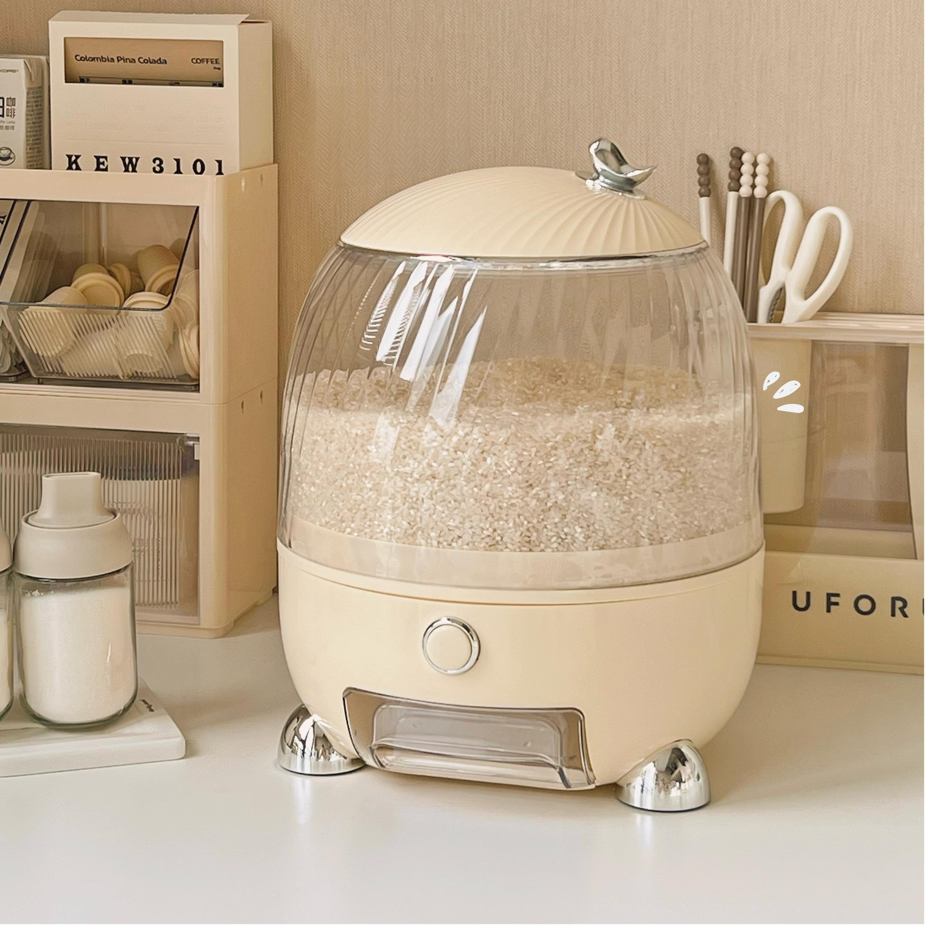 Large Capacity Rice Storage Bucket for Available 12lb Rice