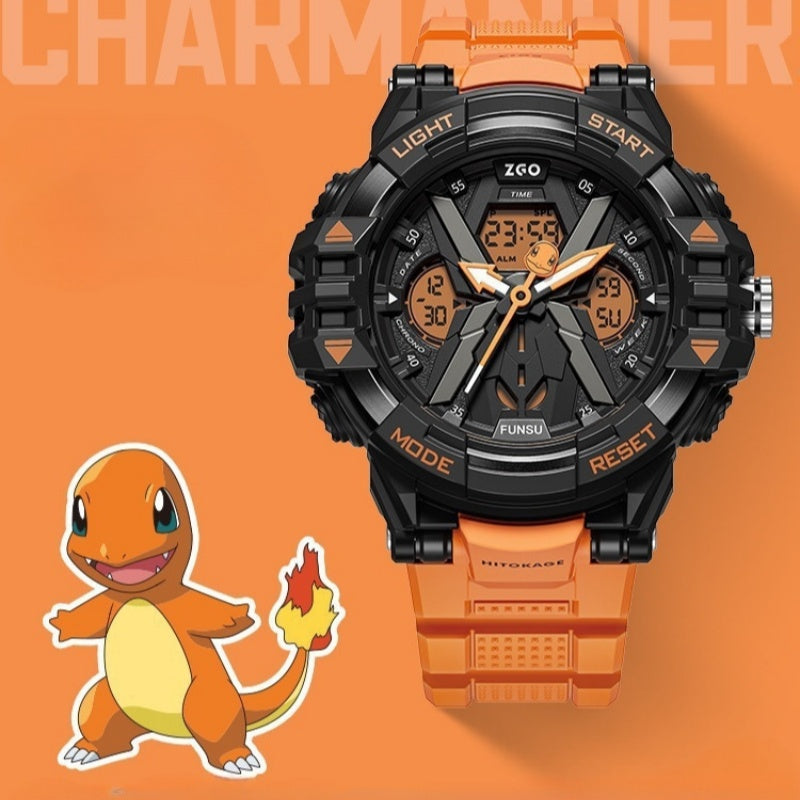 Pokémon Charmander Fashion Dual Display Watch