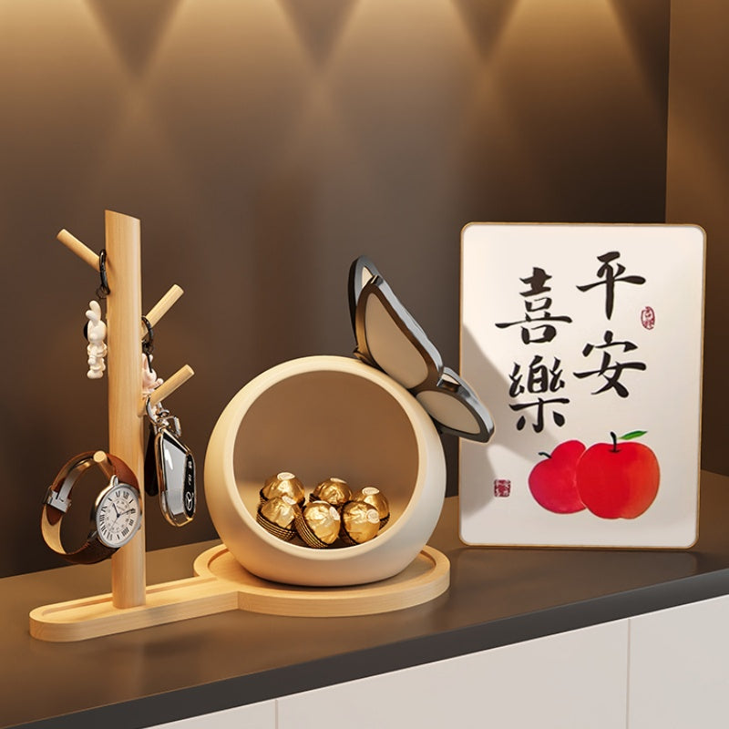 Nature Inspired Elegance Butterfly Display and Storage Piece