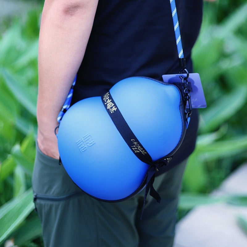 The Stylish Gourd Tea Set for Outdoor Camping and Travel