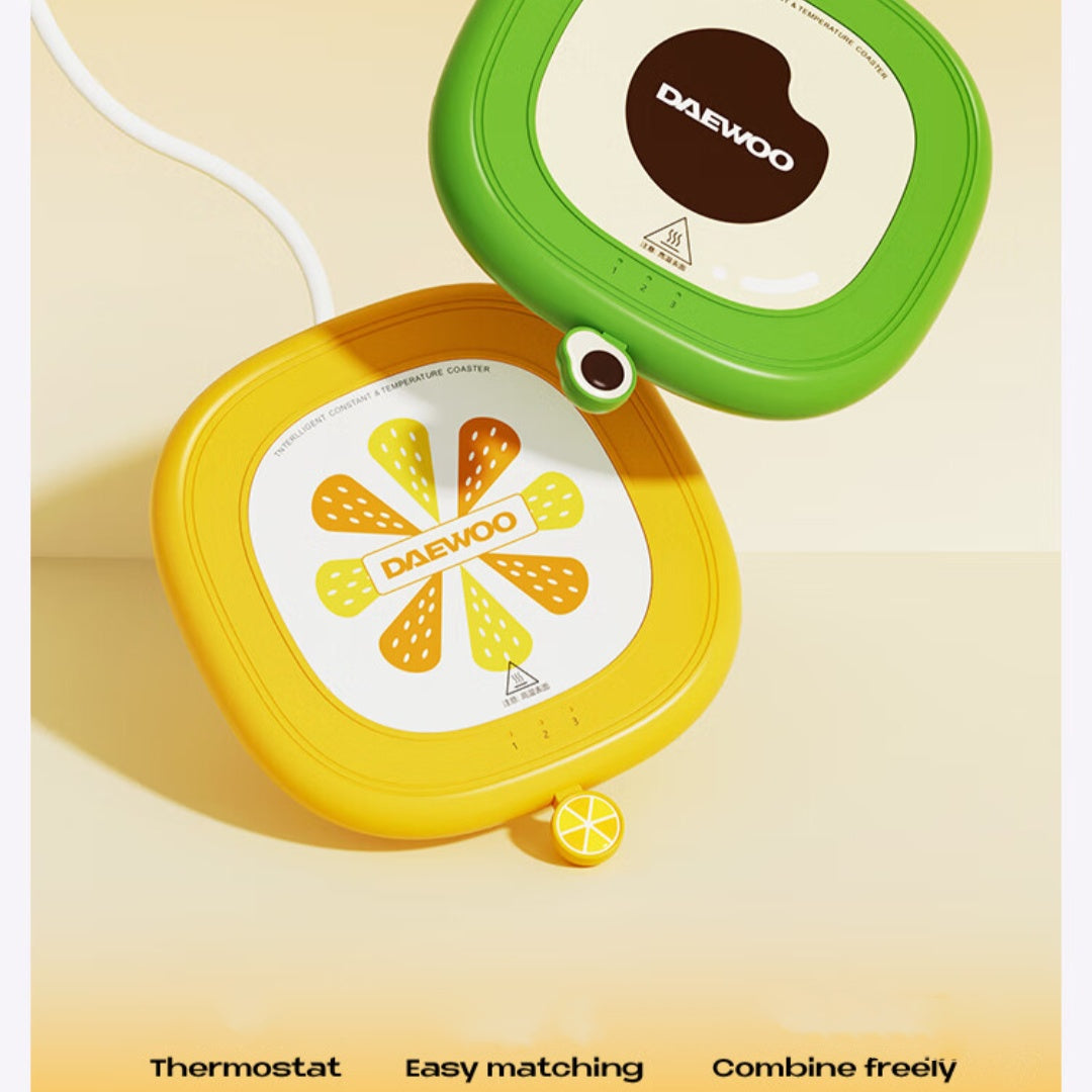 Heating Tea Pot Set with Tea Pot Heating Cup Mat and Sharing Cups