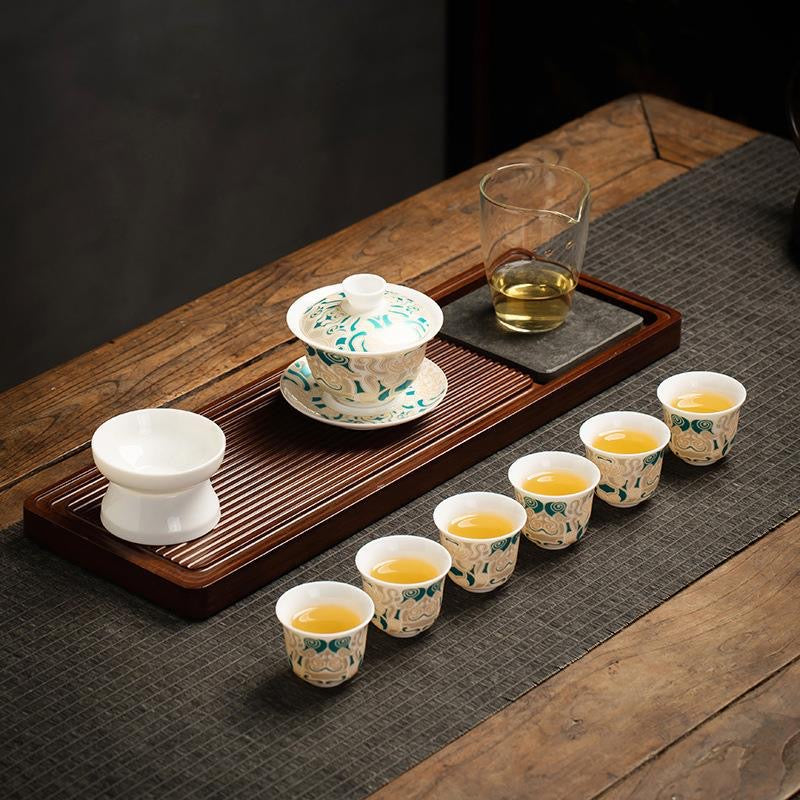 #153 Ceramic Portable Tea Set