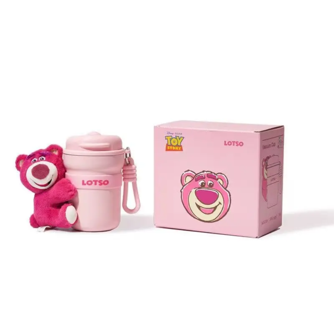 #133 Disney Lotso Water Bottle Thermal Cup