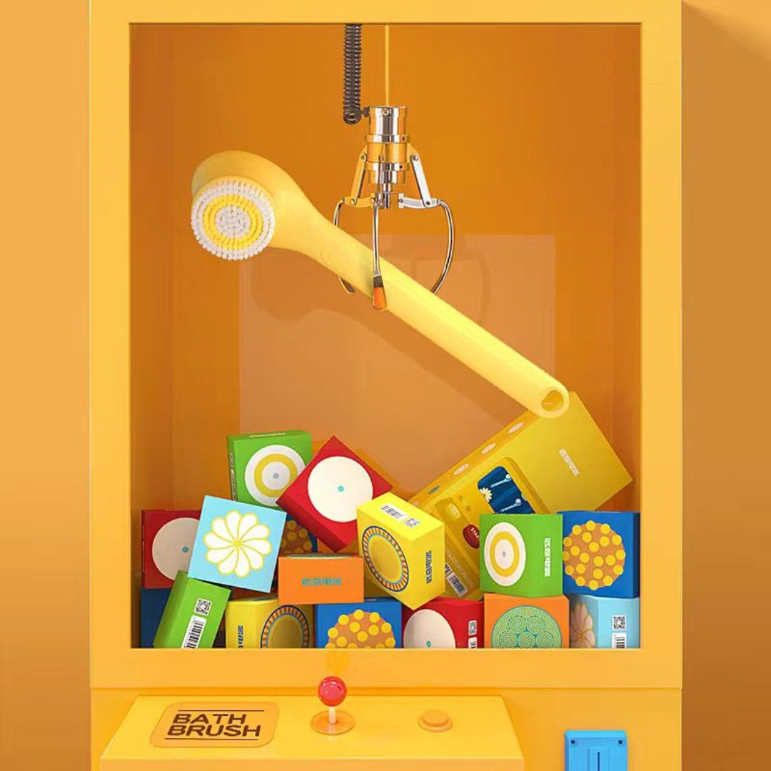 #354 Electric Body Brush Back Scrubber for Shower