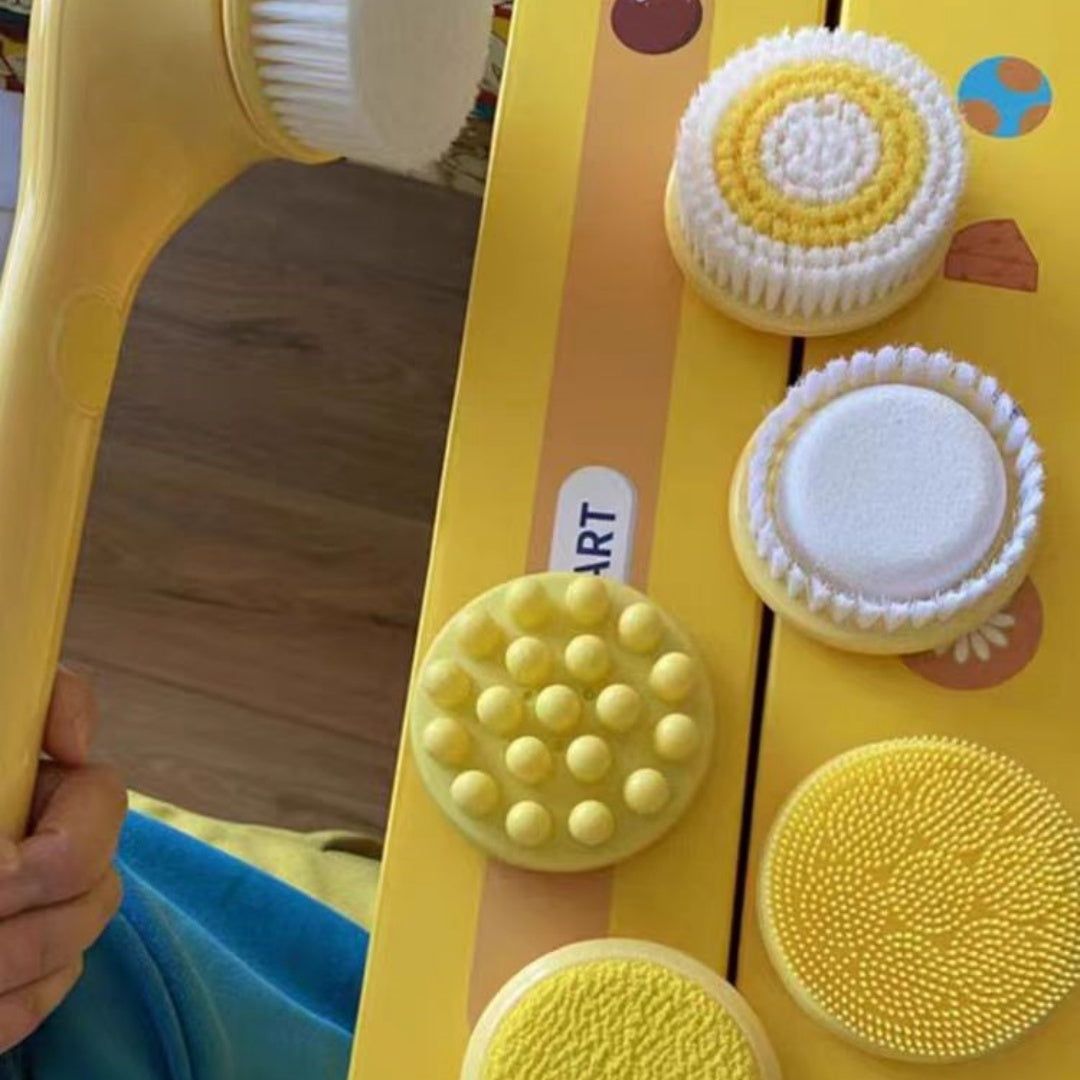 #354 Electric Body Brush Back Scrubber for Shower