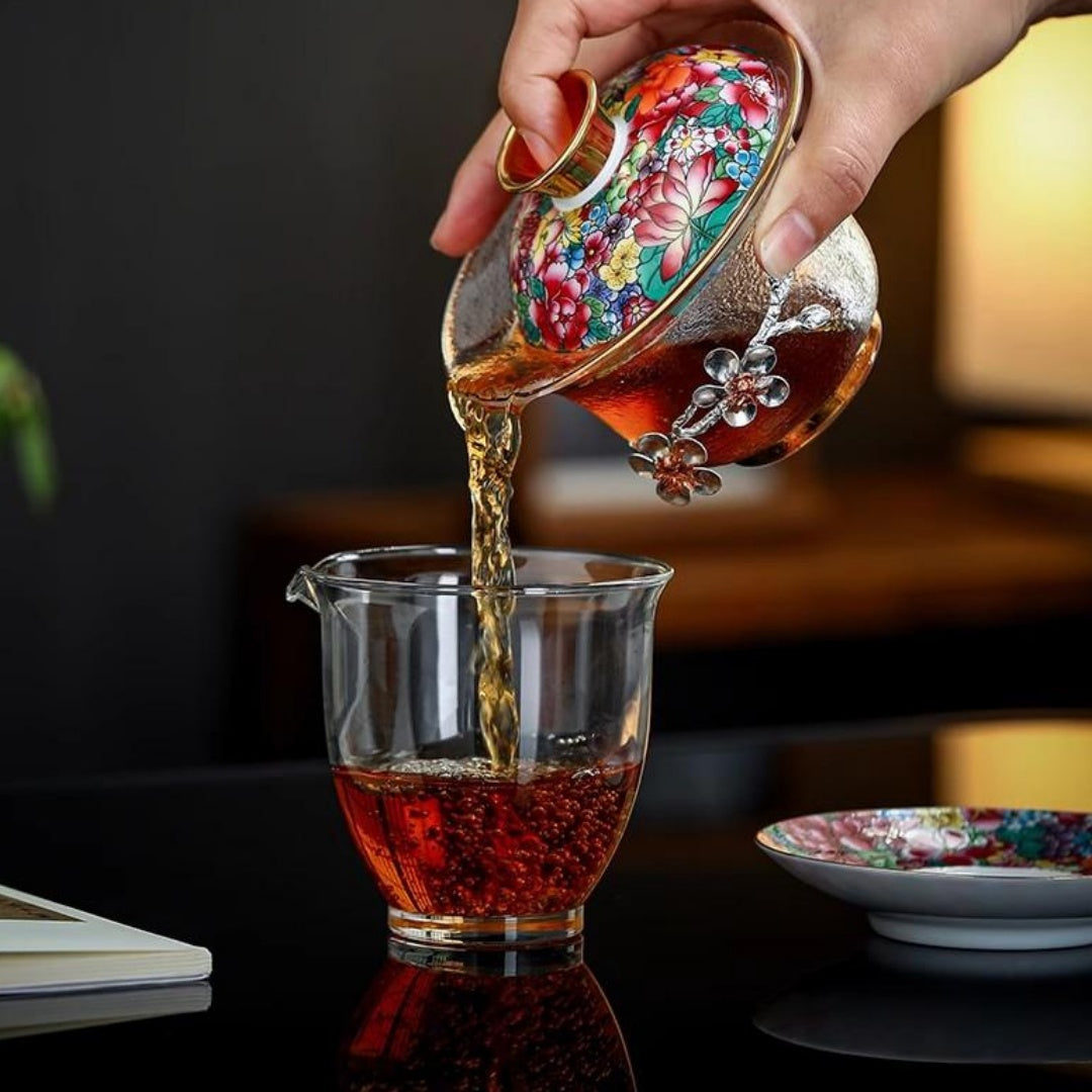 Imperial Palace Glass Gaiwan