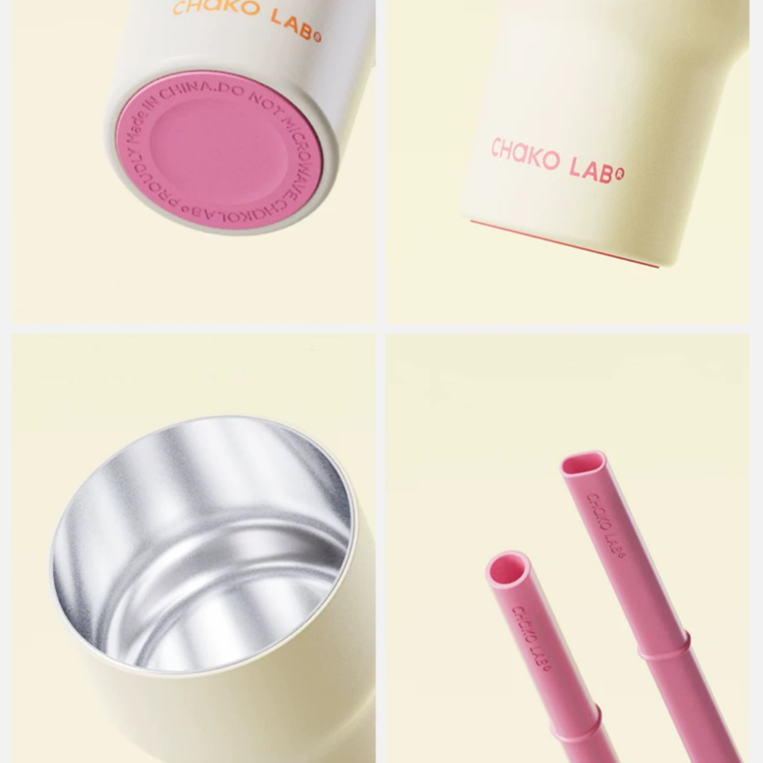 2 in 1 Dual-Enjoy Glass/316 Stainless Steel Tumbler – 570ml/600ml Insulated Coffee/Tea Cup