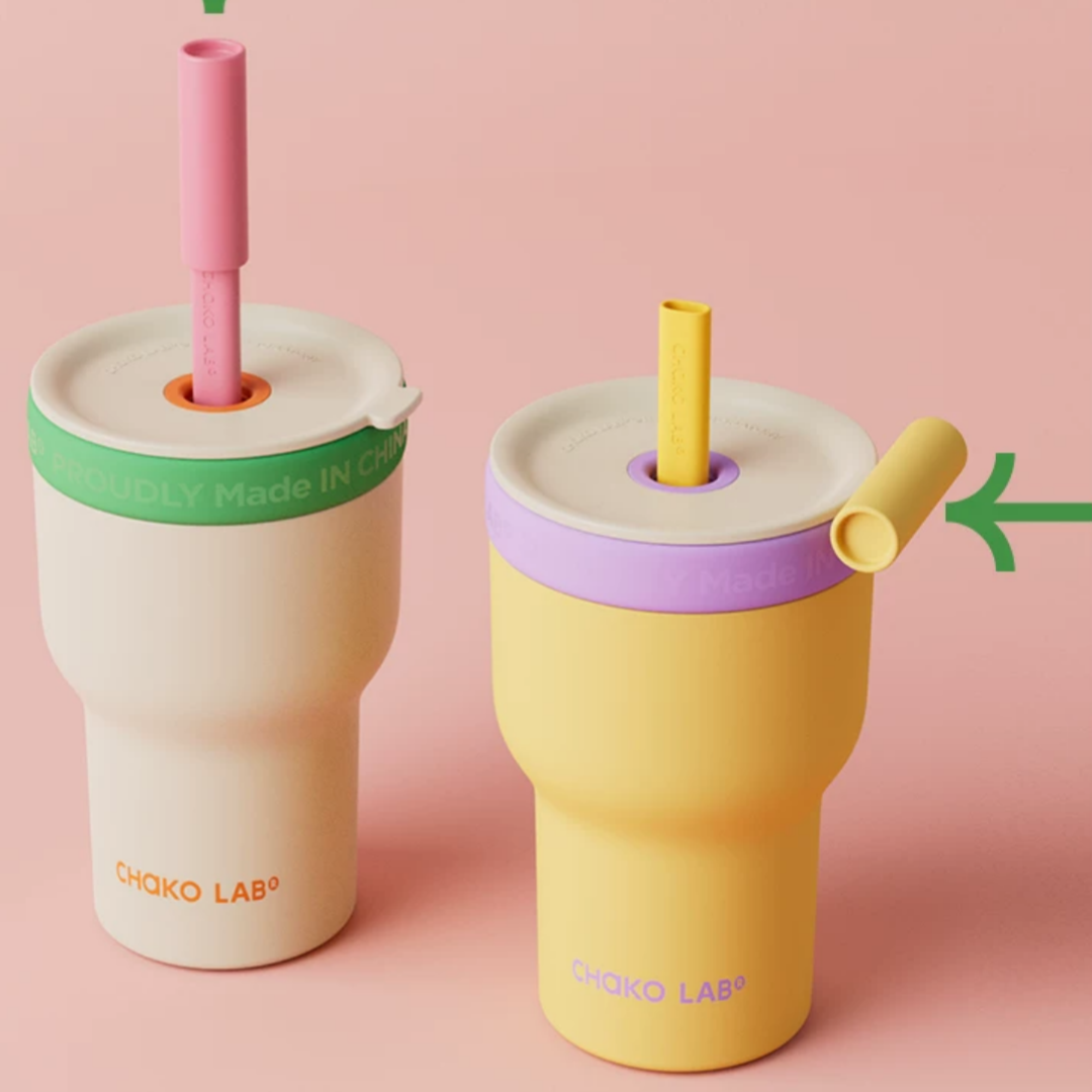 2 in 1 Dual-Enjoy Glass/316 Stainless Steel Tumbler – 570ml/600ml Insulated Coffee/Tea Cup