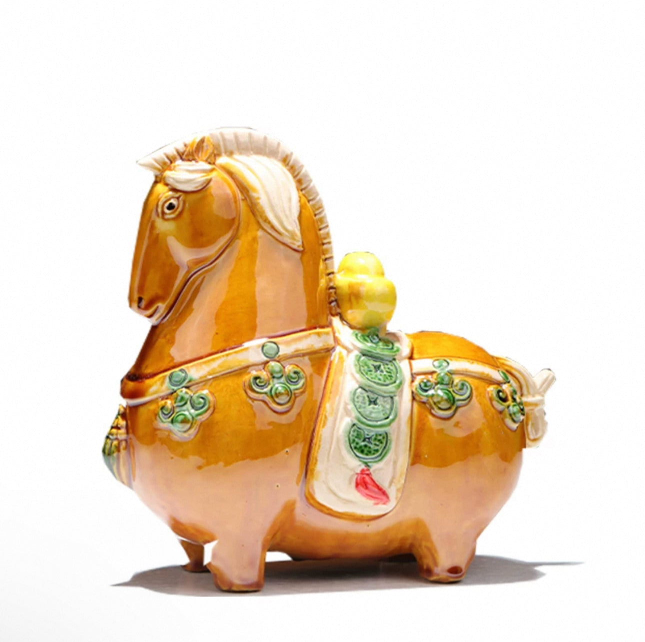 Handmade Ceramic Handicrafts And Ornaments For Money Making Horses