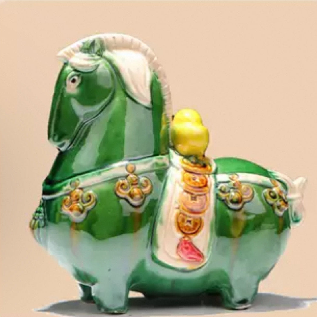 Handmade Ceramic Handicrafts And Ornaments For Money Making Horses