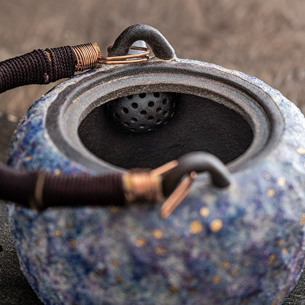 Handcrafted Rock Mineral Teapot 400ml