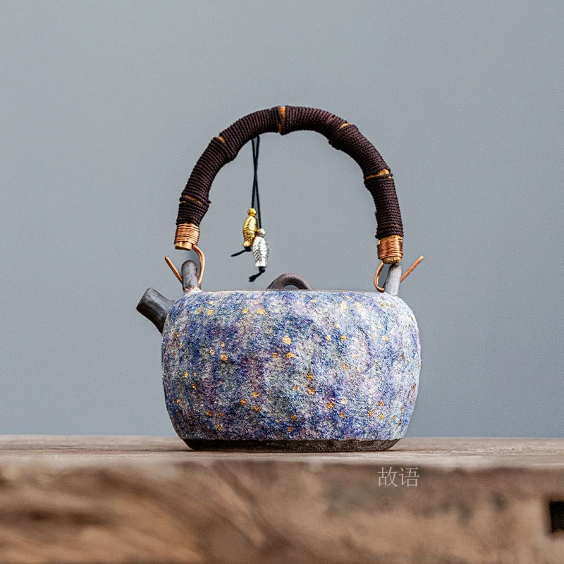 Handcrafted Rock Mineral Teapot 400ml