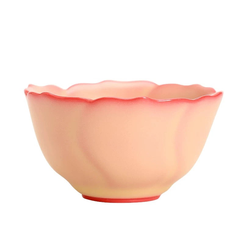 Frozen Pink Master Tea Cup Ceramic Tea Bowl Tea Tasting Cup 70ml