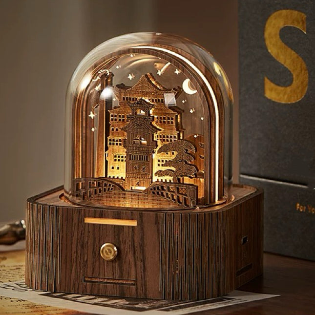 Harry Potter Crystal Ball Music Box Wooden Music Box