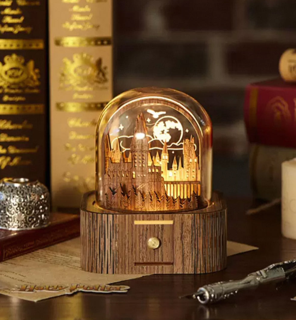 Harry Potter Crystal Ball Music Box Wooden Music Box