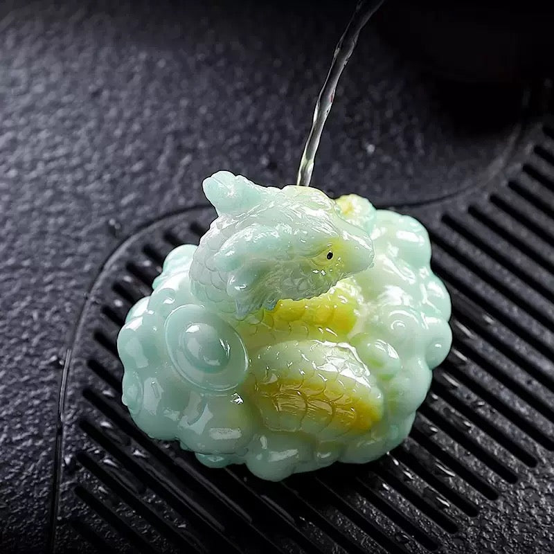 Color-Changing Zodiac Snake Tea Pet Ornament