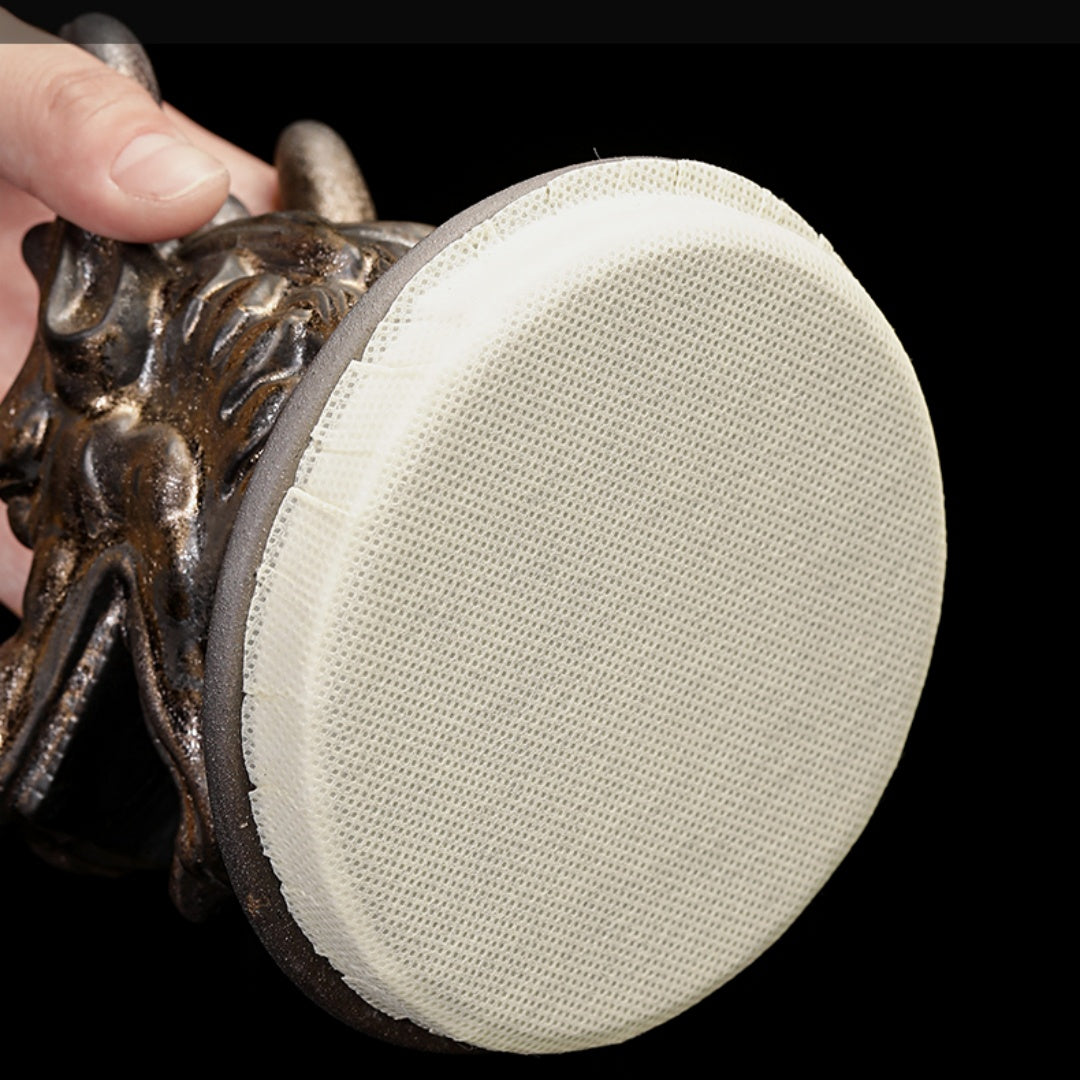 Gilded Zodiac Tea Caddy - 12 Chinese Animal Sign Ceramic Storage Jar