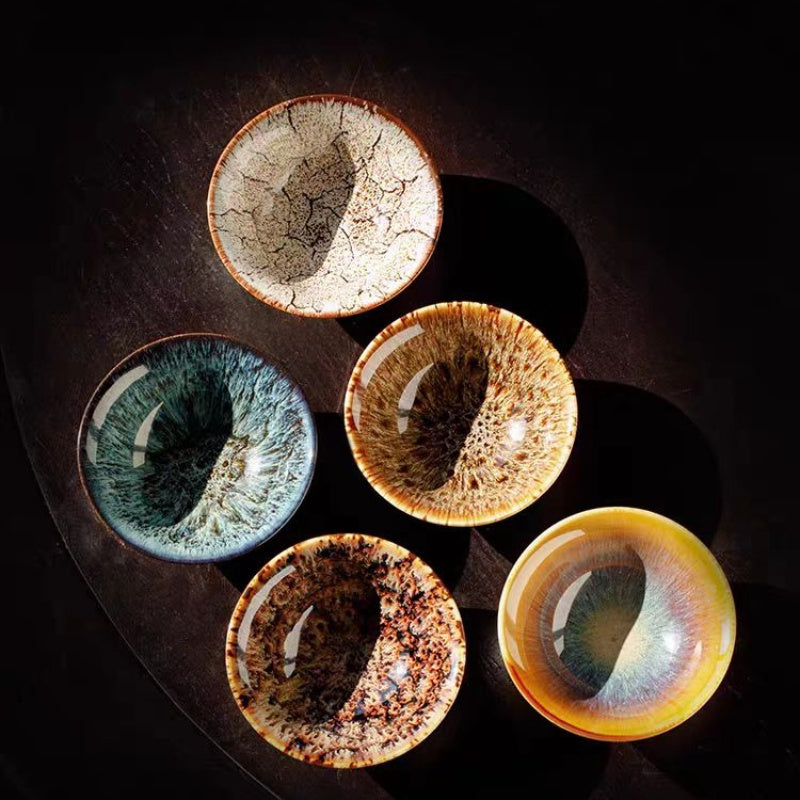 Dunhuang Jian Zhan Tea Cup Personal Exclusive High-End Master Cup Gift set Chinese Style tea bowl Tea Set Gift Box