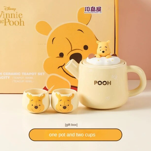 #132 Cute Cartoon Teapot Set