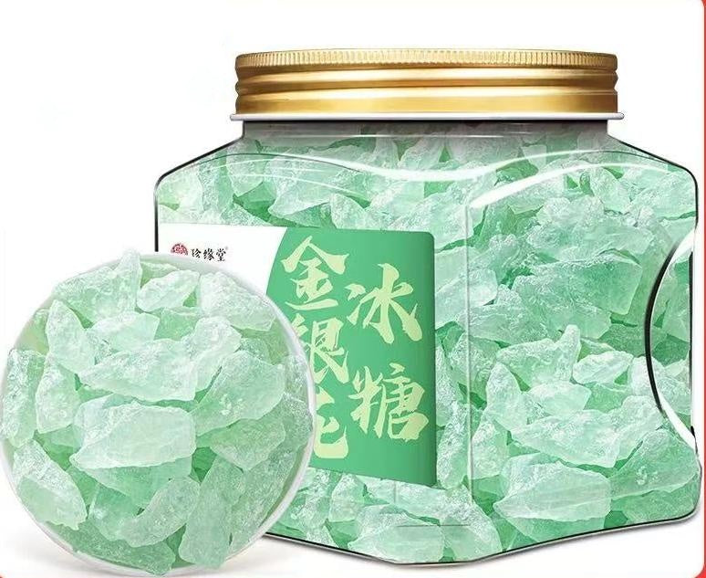 Rock Sugar （All 5 Honeysuckle,Pear Juice,Chrysanthemum , Roselle,Rose）