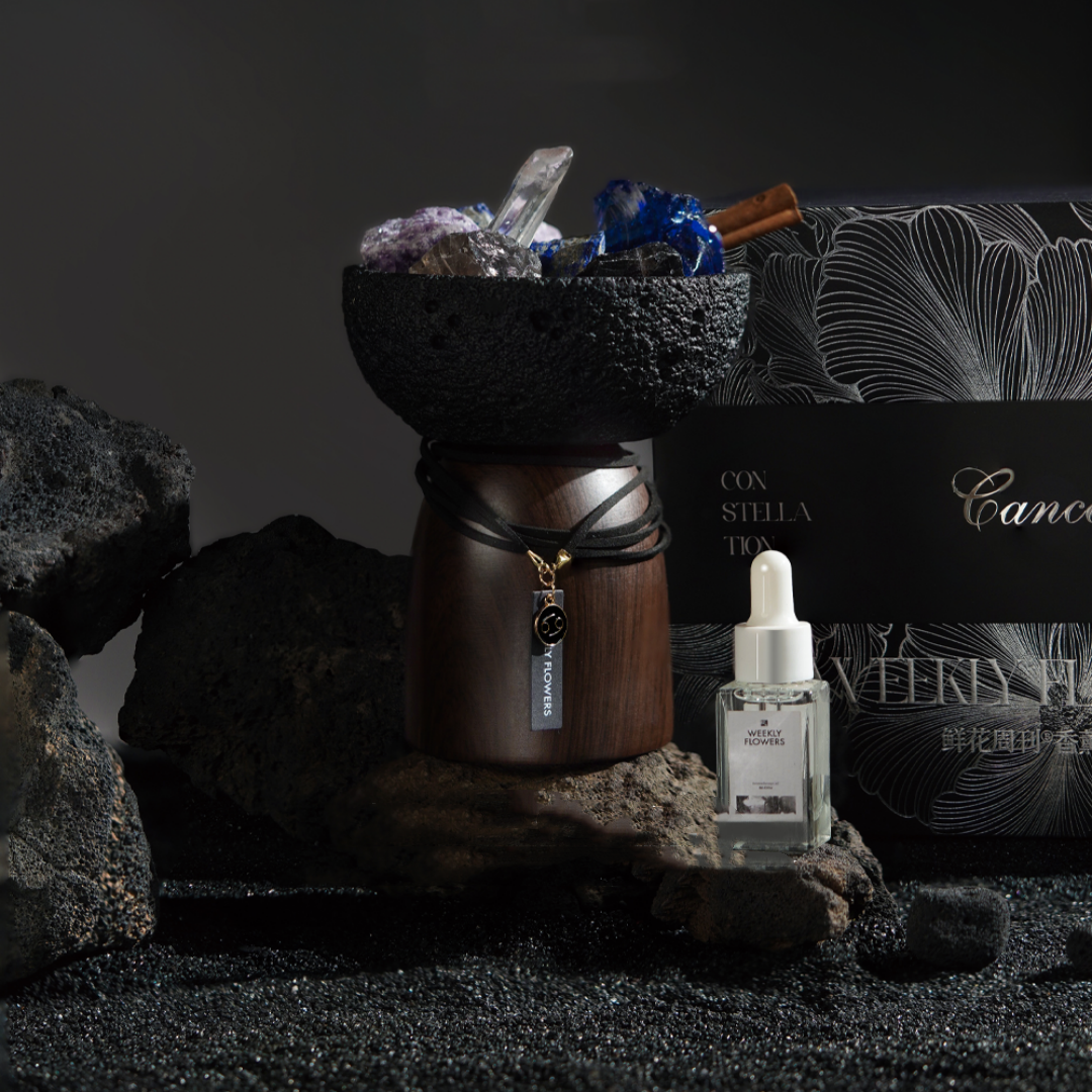 12 Zodiac Energy Aromatherapy Crystal Diffuser