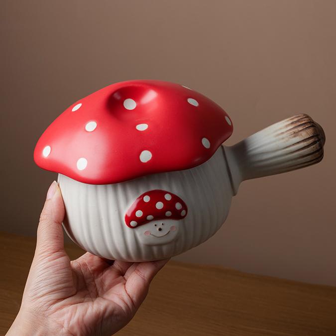 5Pcs Mushroom Bowl Set
