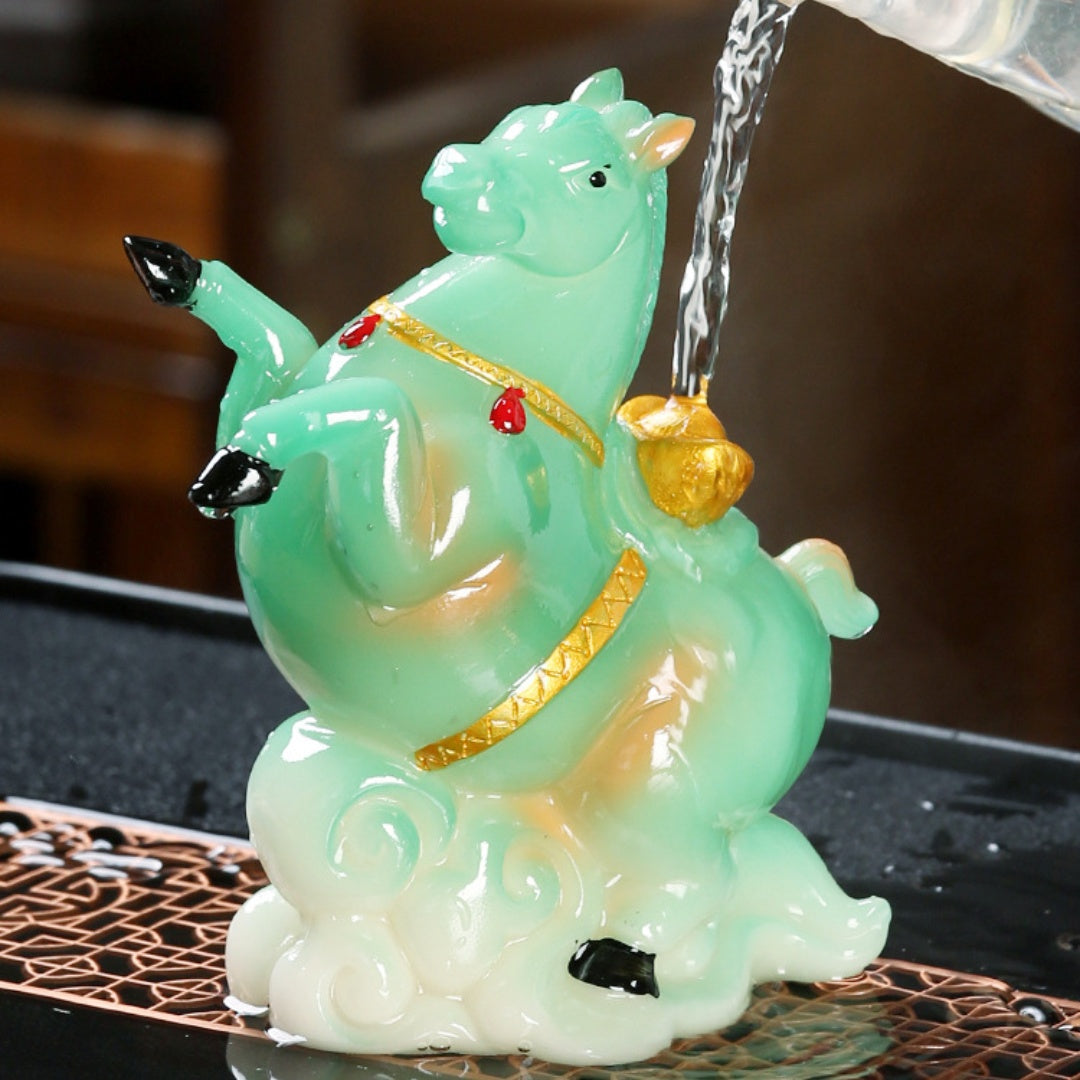 Creative Tang Horse Color-Changing Tea Pet
