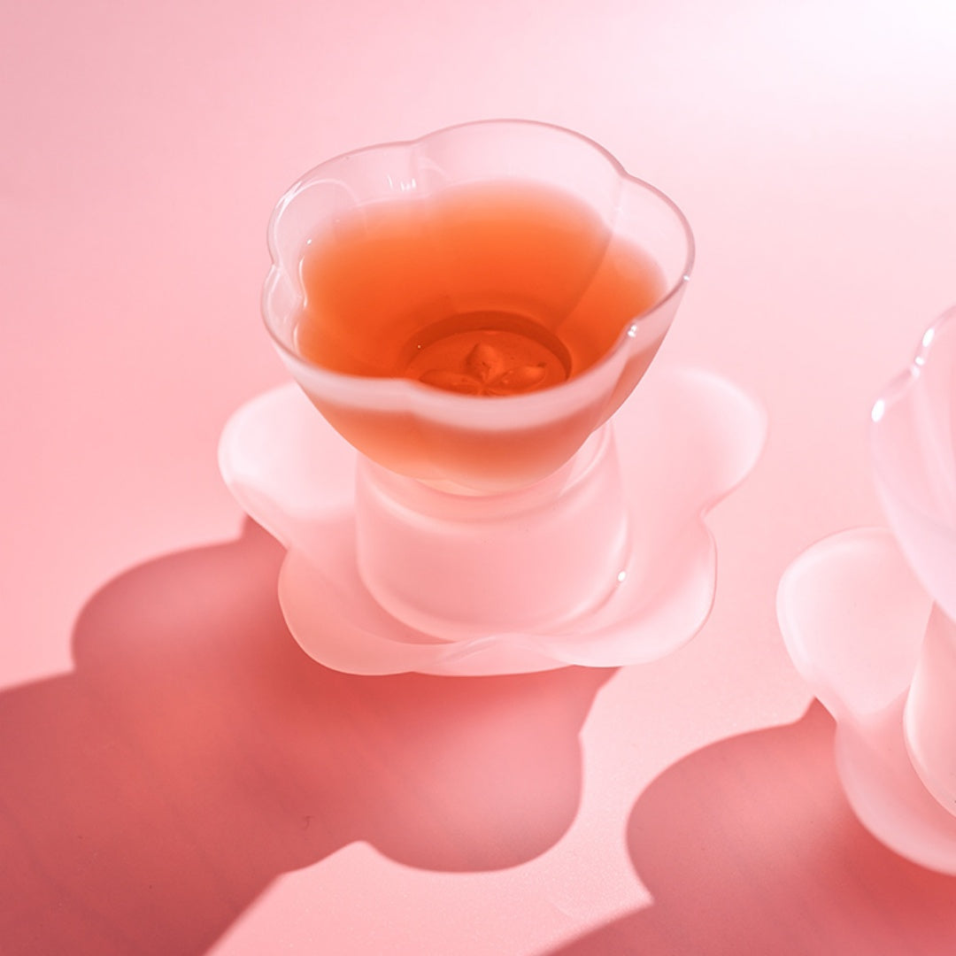 Peach Blossom Tea Set Gift Box – Classical Chinese Style Home Tea Set