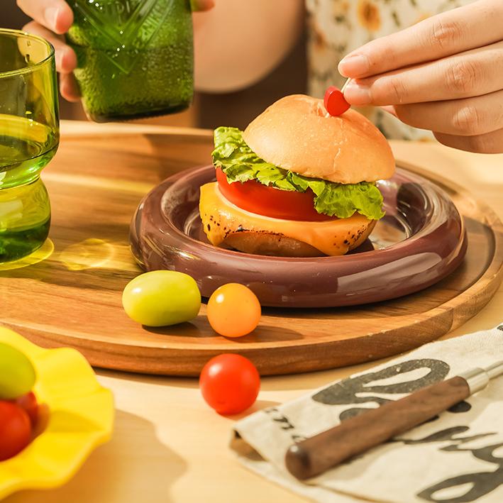 Hamburger Ceramic Bowl Set