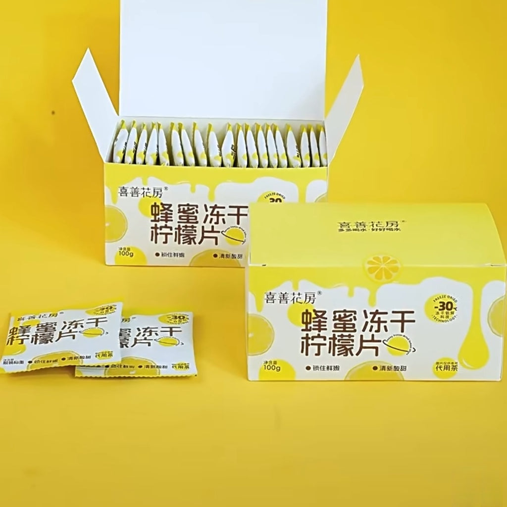 Freeze-Dried Honey Lemon Slices