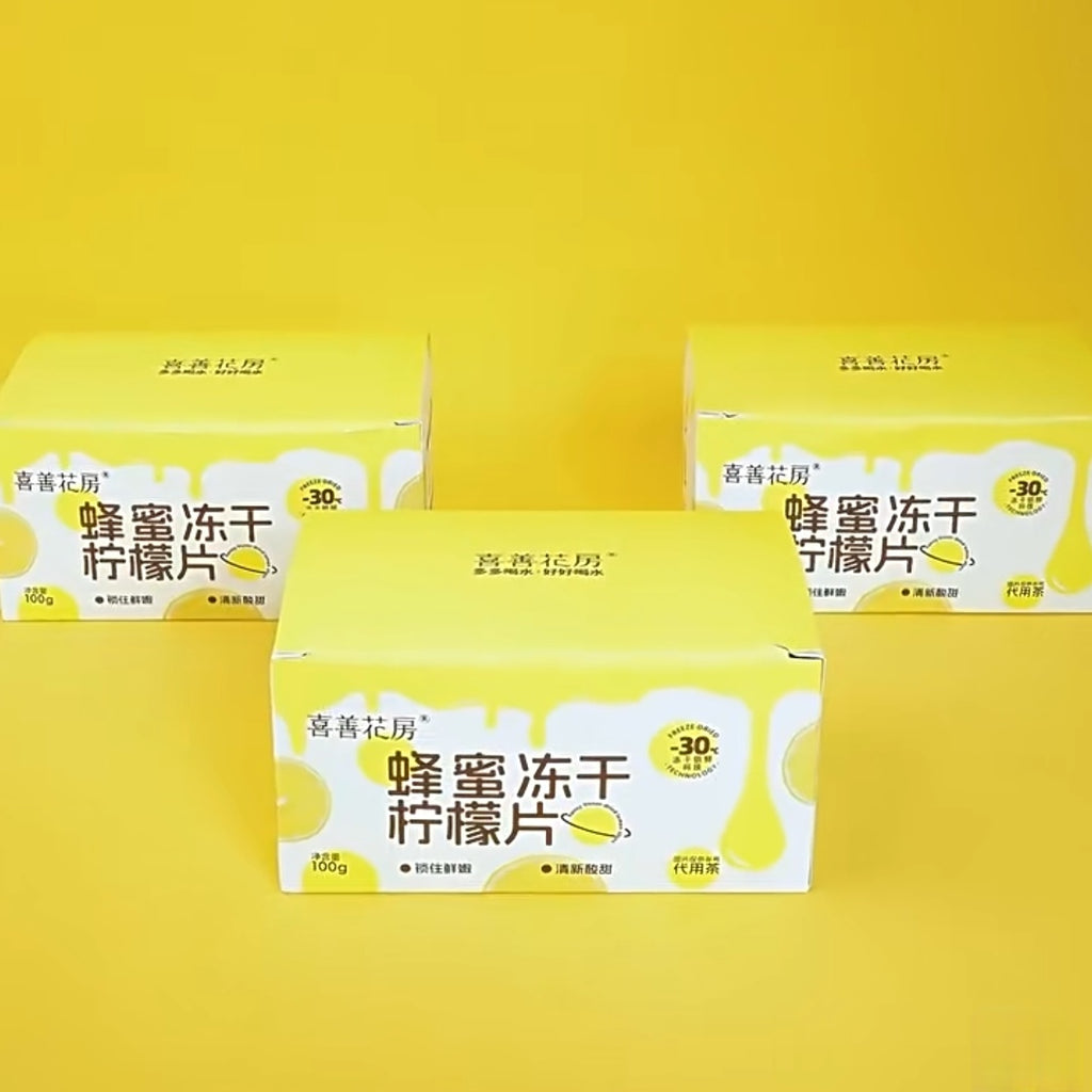 Freeze-Dried Honey Lemon Slices