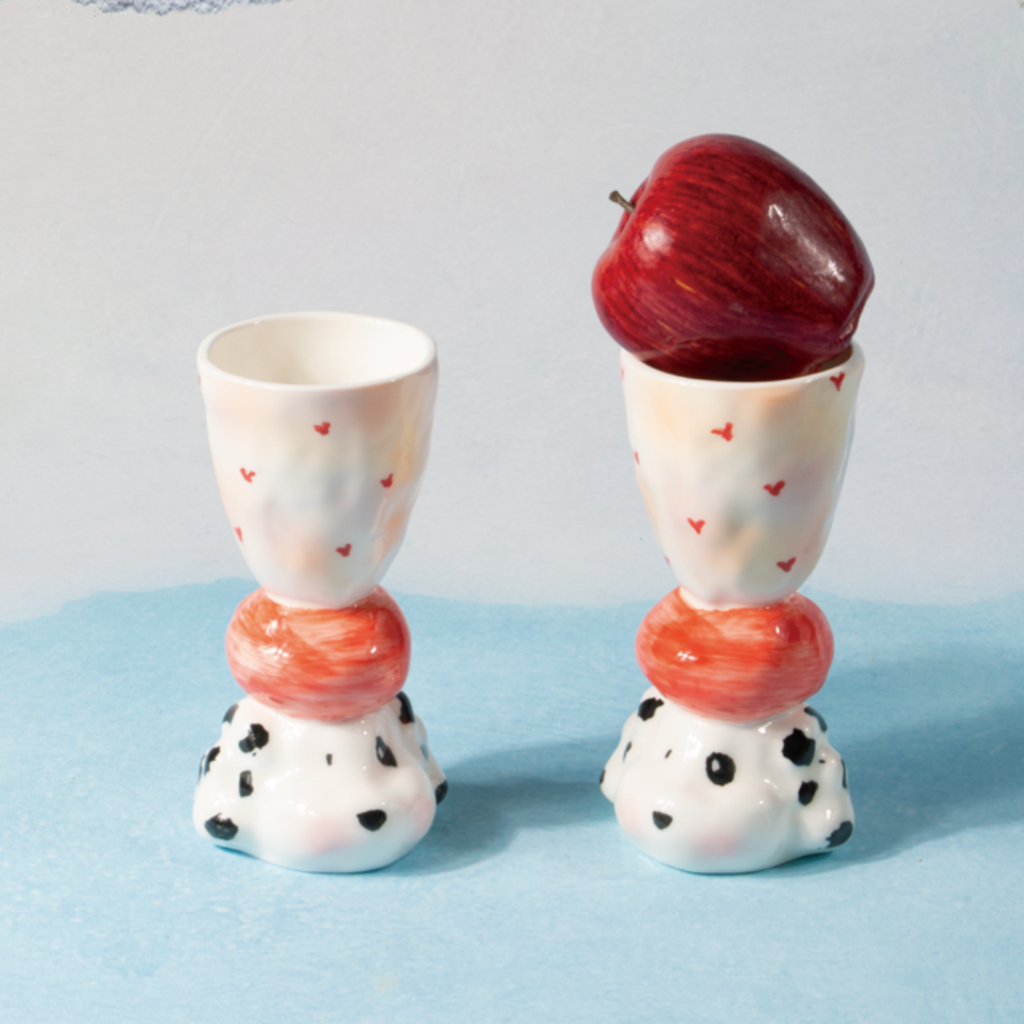 Limited Edition Handmade Cute Dog Ceramic Cup