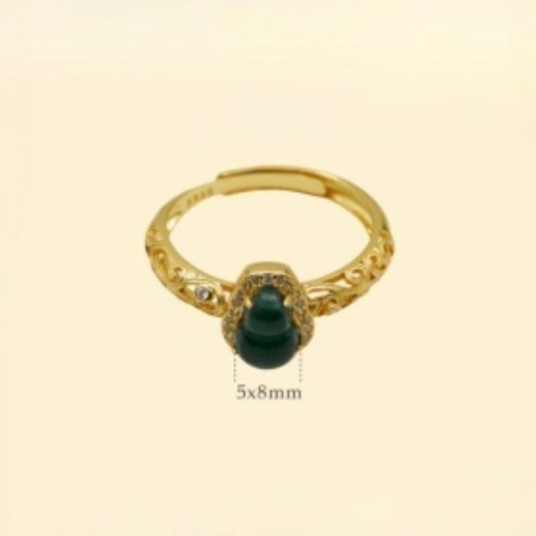 Natural Jadeite High-Ice Pure Ring